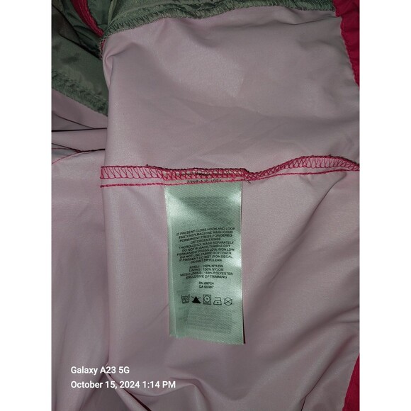 Columbia Jacket Womens Small Pink Full Zip Hooded Lightweight - Picture 6 of 8